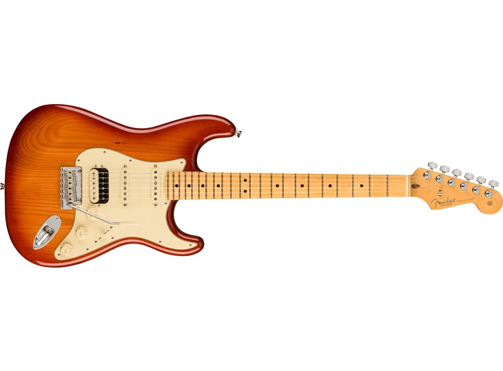 FENDER American Professional II Stratocaster® HSS, Maple Fingerboard, Sienna Sunburst