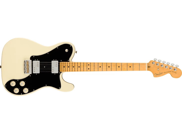 FENDER American Professional II Telecaster® Deluxe, Maple Fingerboard, Olympic White