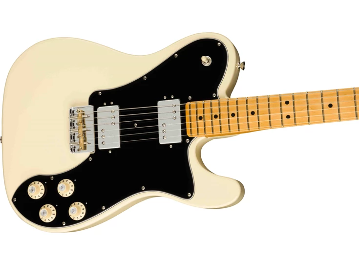 FENDER American Professional II Telecaster® Deluxe, Maple Fingerboard, Olympic White