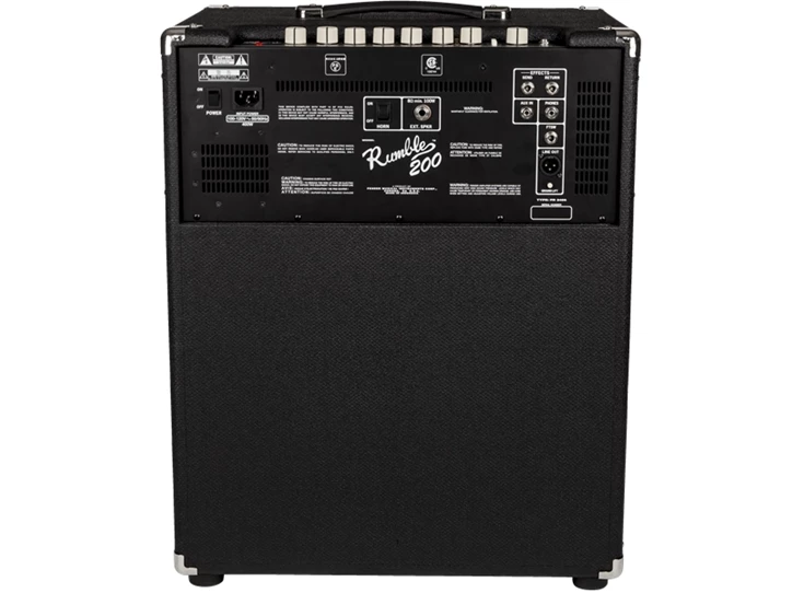 FENDER Rumble™ 200 (V3), 230V EUR, Black/Silver