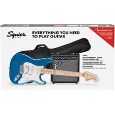 SQUIER Affinity Series™ Stratocaster® HSS Pack, Maple Fingerboard, Lake Placid Blue