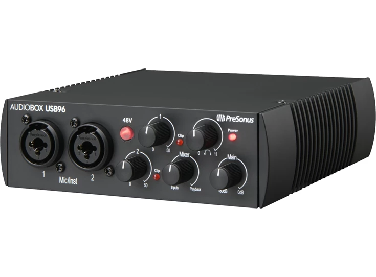 PreSonus® AudioBox® USB® 96K 25th Anniversary Black