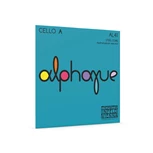 THOMASTIK Cellosnaar A-1 4/4, Medium, Steel Core, Hydronalium Wound