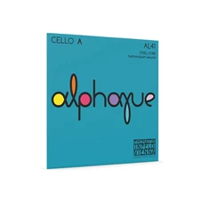 THOMASTIK Cellosnaar A-1 4/4, Medium, Steel Core, Hydronalium Wound