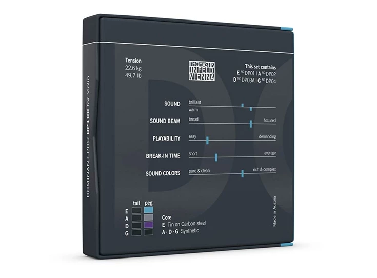 THOMASTIK THDP-100 Vioolsnaren Set 4/4