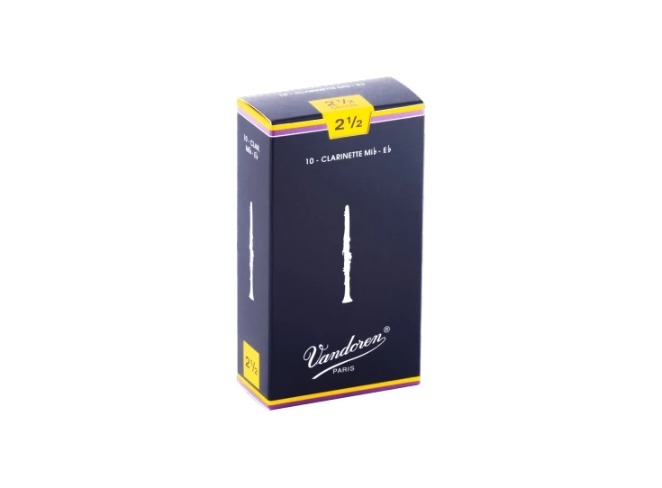 VANDOREN CR1125 Clarinet Rietjes Sterkte 2 1/2 - 10 Stuks