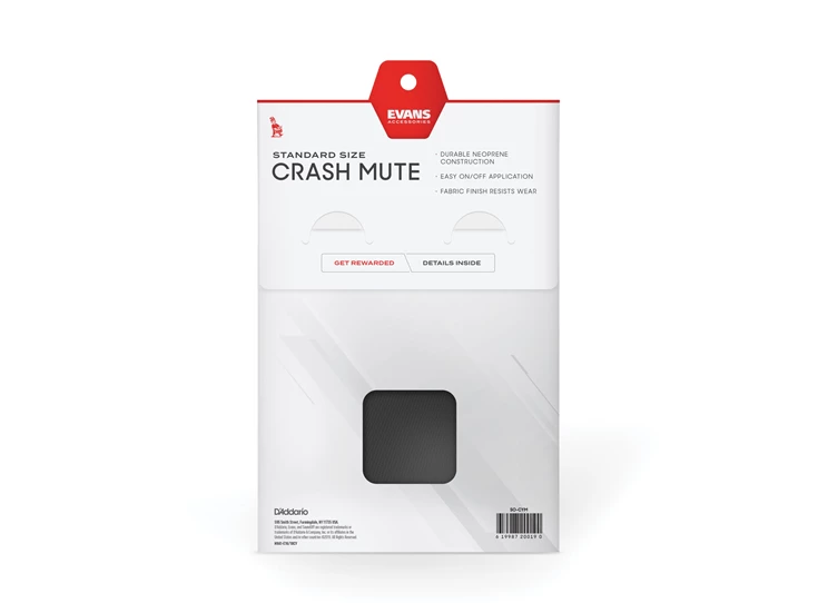 EVANS PERCUSSION SO-CYM SoundOff Cymbal Mute