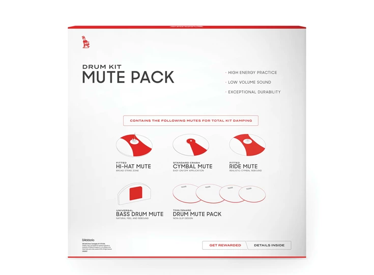 EVANS PERCUSSION SOSETFSN Drum Mutes Full Box Set Fusion