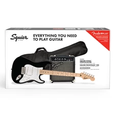 PACK SONIC STRAT BLACK - 10G AMP