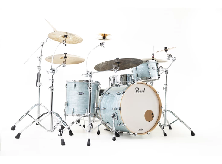 PEARL MCT923XSP/C414 Masters Maple Complete Shell Kit Ice Blue Oyster