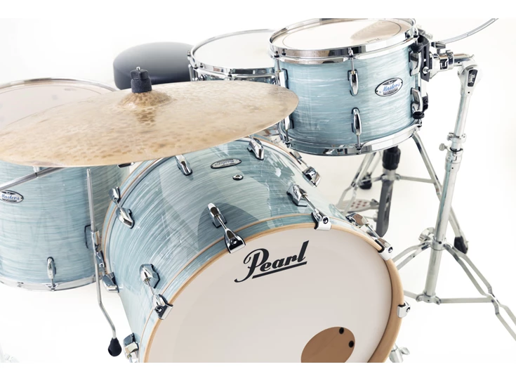 PEARL MCT923XSP/C414 Masters Maple Complete Shell Kit Ice Blue Oyster