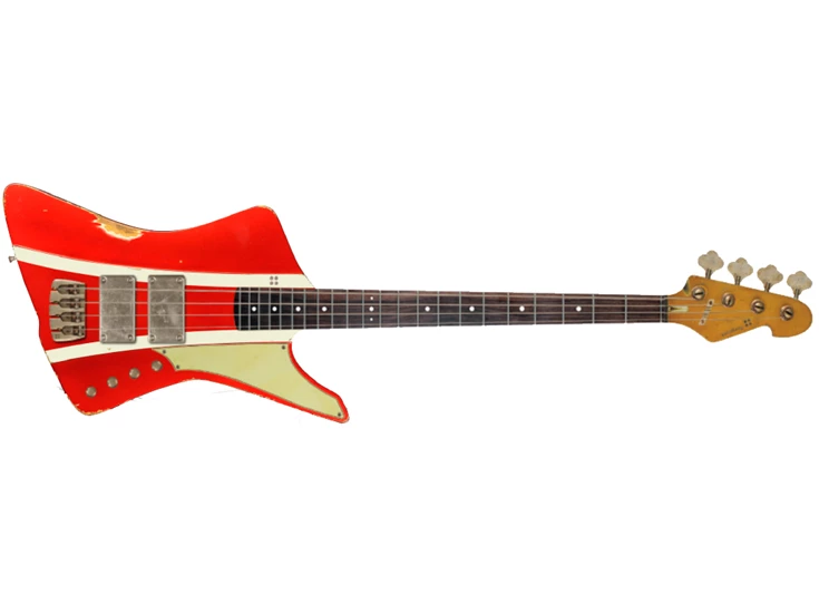 Sandberg Forty Eight Hardcore Reserved Aged Metallic Red + Creme Stripes