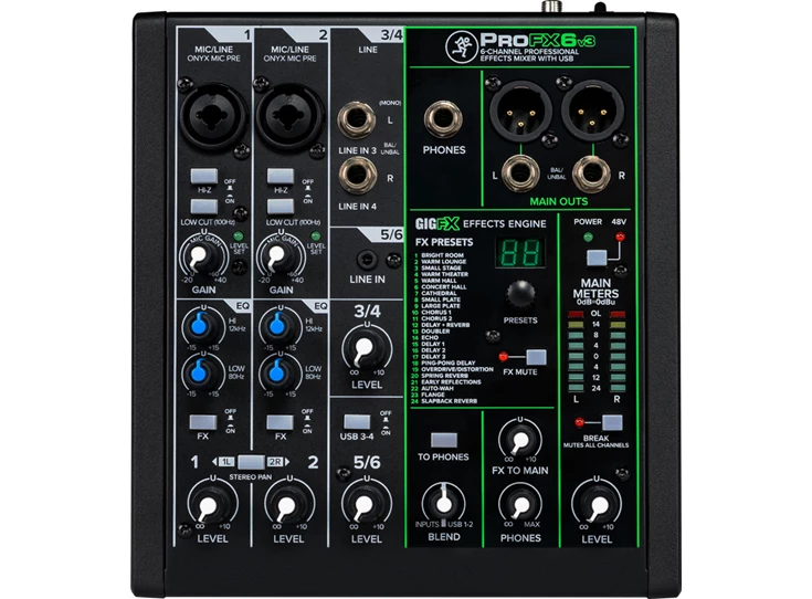 MACKIE PROFX6V3