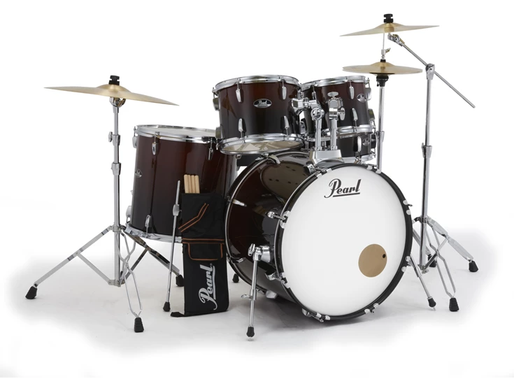 PEARL RS525SBC/C757 Road Show Plus Garnet Fade With Hardware And Cymbals