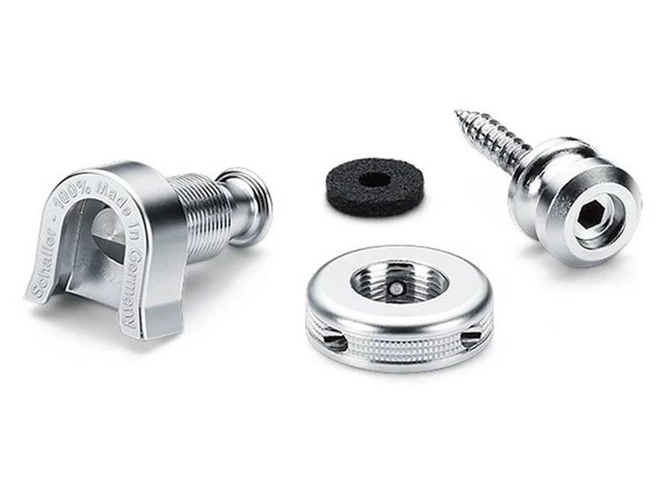 SCHALLER S-Locks Strap Lock Set Nickel