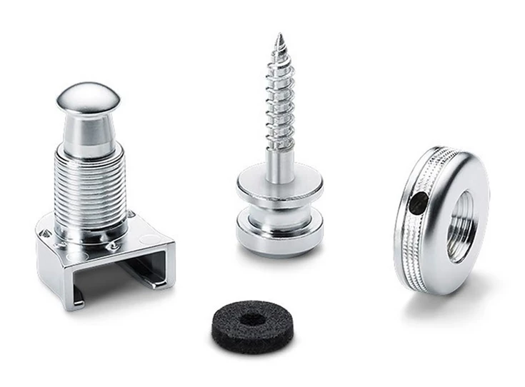 SCHALLER S-Locks Strap Lock Set Chrome