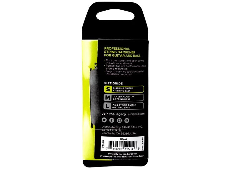 ERNIE BALL 9612 Fretwrap by Gruv Gear