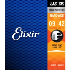 ELIXIR 12002 Strings For Electric Guitar - Extra Light 09-11-16-24-32-42