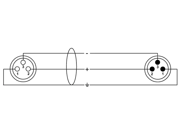 CORDIAL EM6FM Microfoonkabel 6M