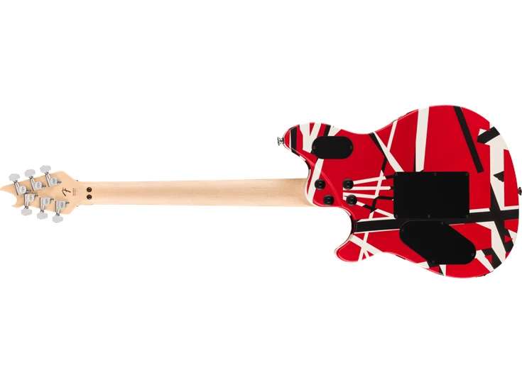 EVH Wolfgang® Special Striped Series, Ebony Fingerboard, Red, Black, and White