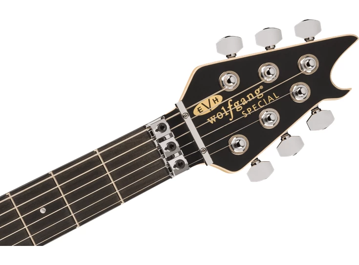 EVH Wolfgang® Special Striped Series, Ebony Fingerboard, Red, Black, and White