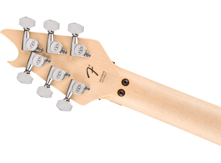 EVH Wolfgang® Special Striped Series, Ebony Fingerboard, Red, Black, and White