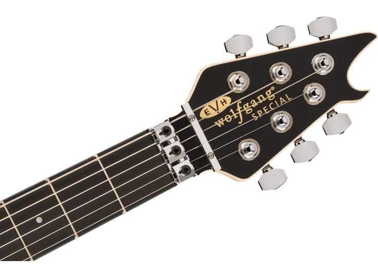 EVH Wolfgang® Special Striped Series, Ebony Fingerboard, Black and Yellow