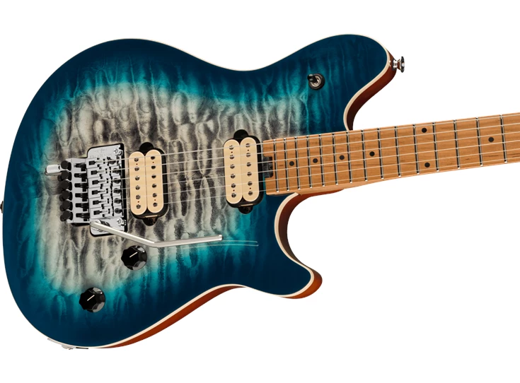 EVH Wolfgang® Special QM, Baked Maple Fingerboard, Indigo Burst