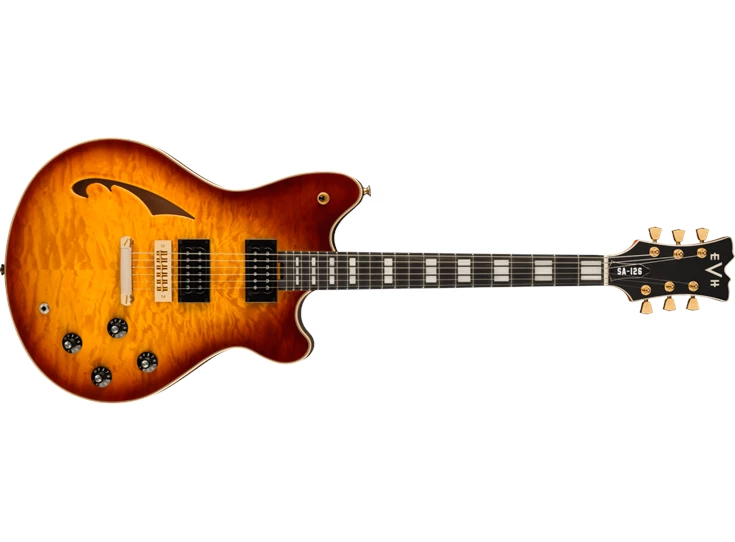 EVH SA-126 Special, QM, Tobacco Sunburst