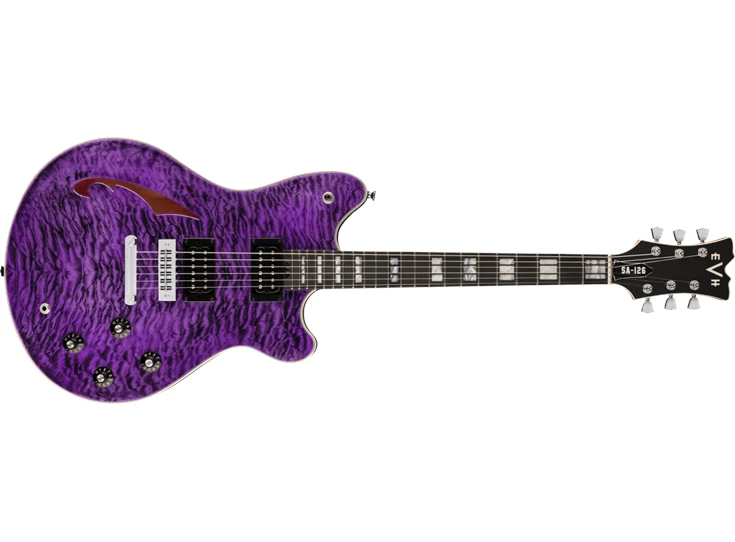 EVH SA-126 Special, QM, Transparent Purple
