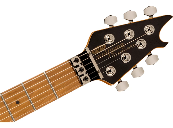 EVH Wolfgang® WG Standard Exotic Zebrawood, Baked Maple Fingerboard, Natural