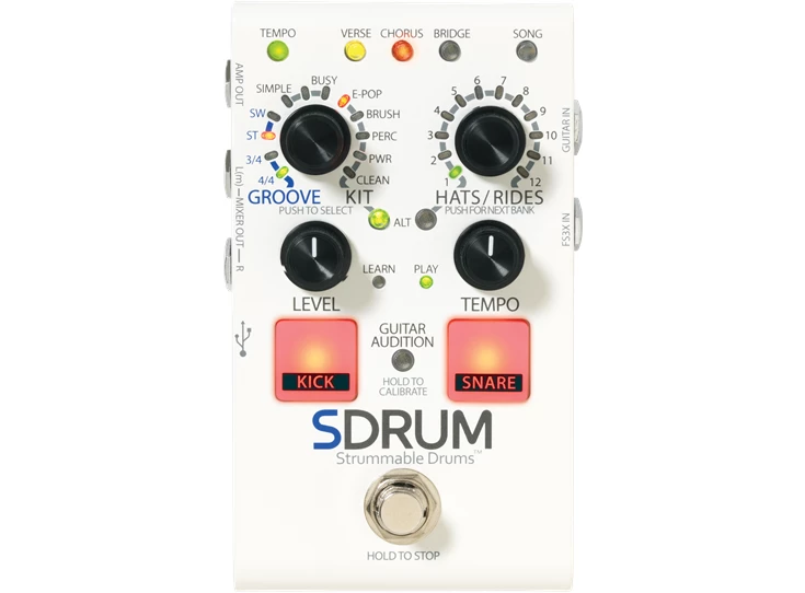 DIGITECH SDRUM Strummable Drums