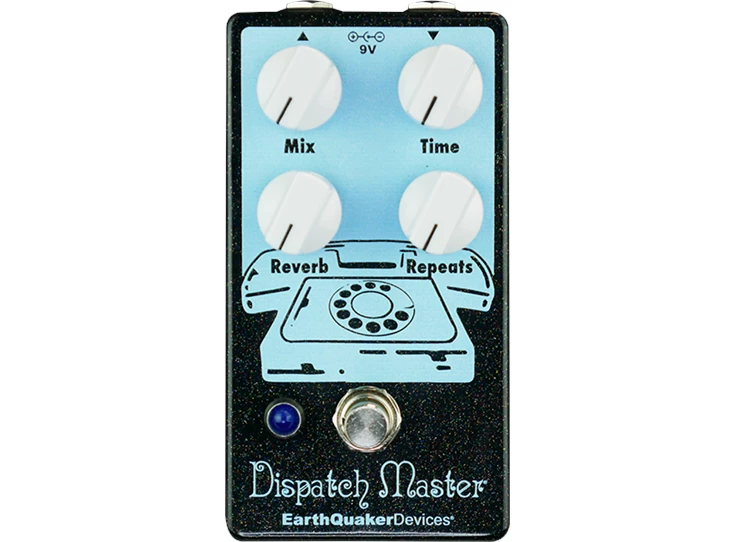 EARTHQUAKER DEVICES Dispatch Master V3 TWILIGHT GLITTER Light Blue Reverb