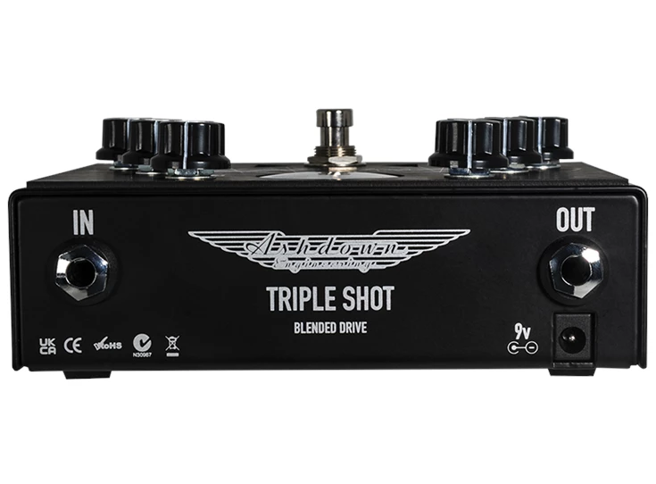 ASHDOWN TRIPLE SHOT DRIVE PEDAL for Bass