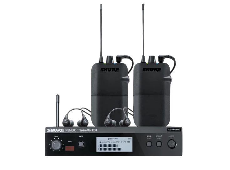 SHURE P3TR112TW PSM300 Twinpack