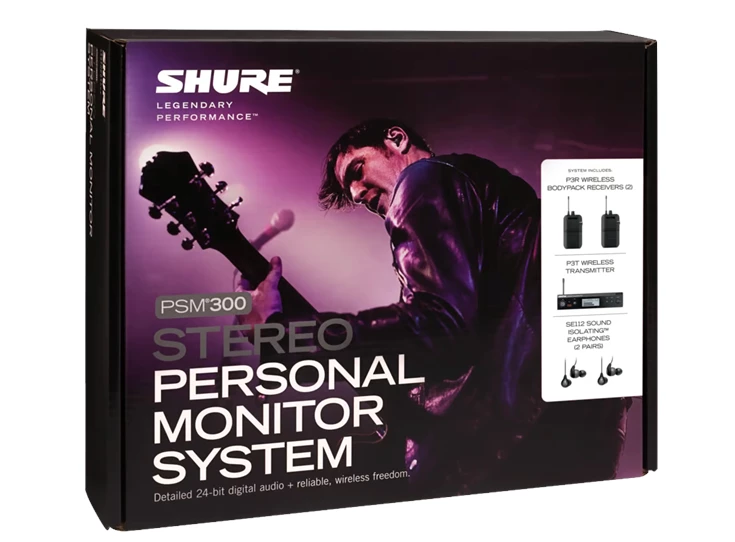 SHURE P3TR112TW PSM300 Twinpack