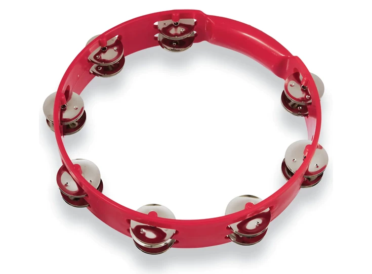 LATIN PERCUSSION LPA191 Aspire Tambourine 10" Red