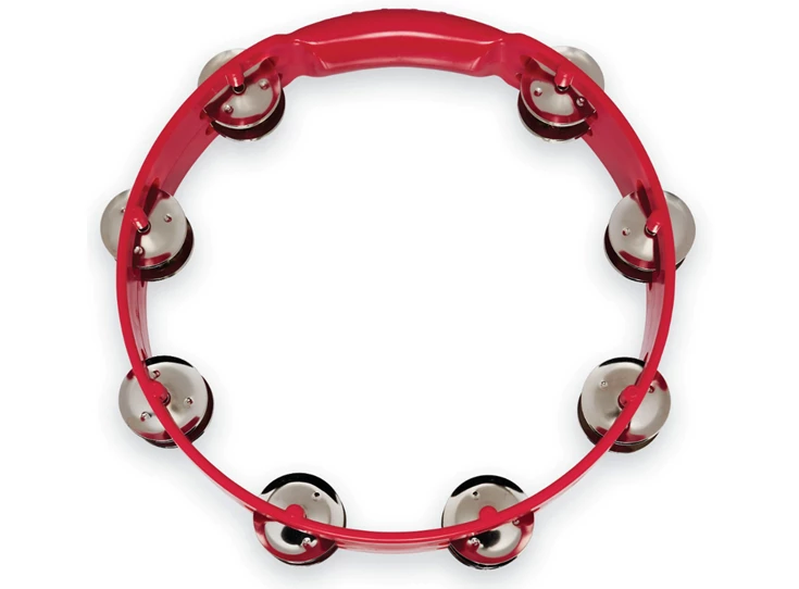 LATIN PERCUSSION LPA191 Aspire Tambourine 10" Red
