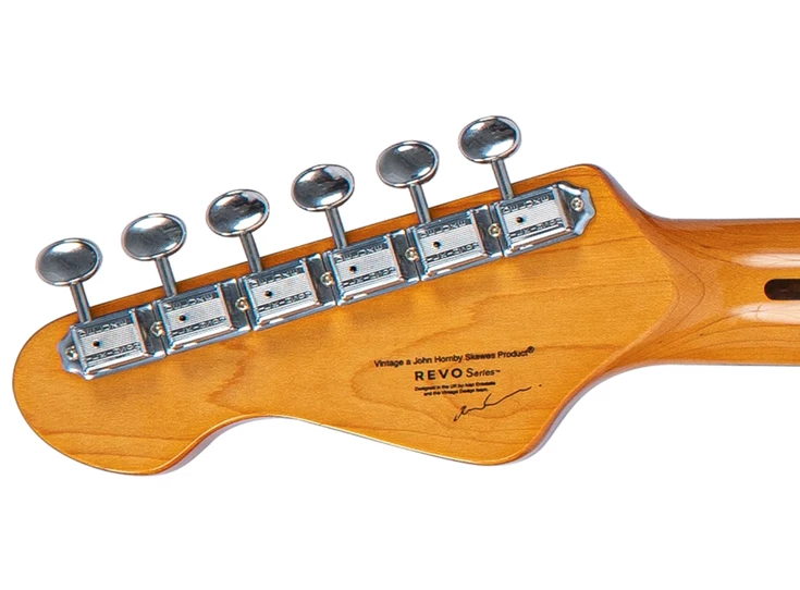 VINTAGE VRCT22VW Revo Series Colt SS Twin Guitar - Vintage White