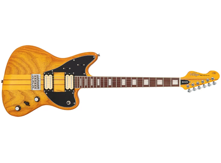VINTAGE VRS6500AB Revo Series Integra Guitar - Amberburst
