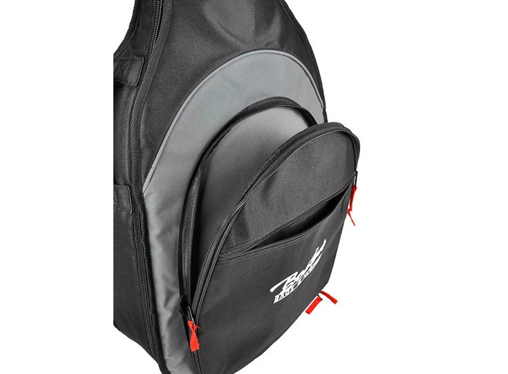 BOSTON W-15-BG Super Packer gig bag for acoustic guitar Black and Grey