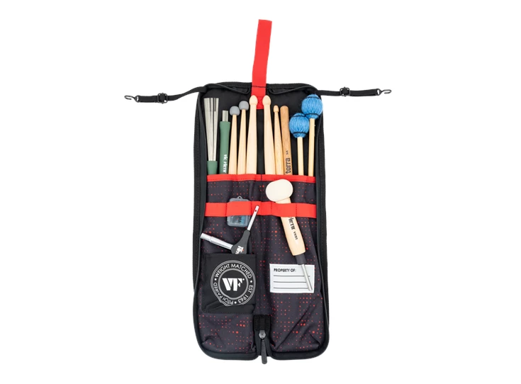 VIC FIRTH VFVXSB00101 Essential Stick Bag, Red Dot