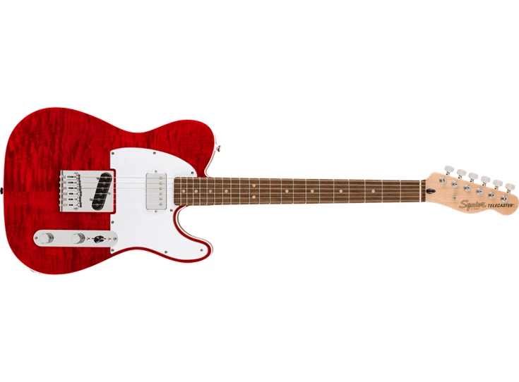 SQUIER Affinity™ Telecaster® FMT SH, Crimson Red Transparent