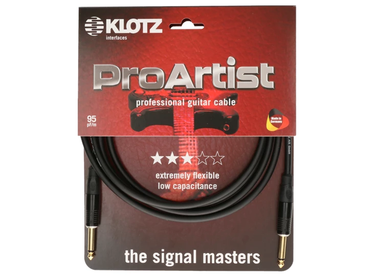 KLOTZ PROK030PP Pro Artist Instrument Cable 3m