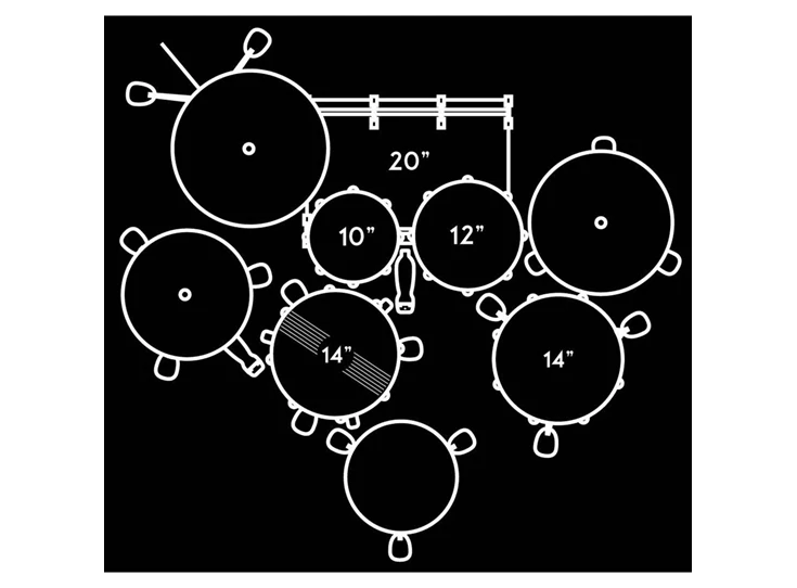 PEARL RS505BC/C731 Roadshow Jet Black