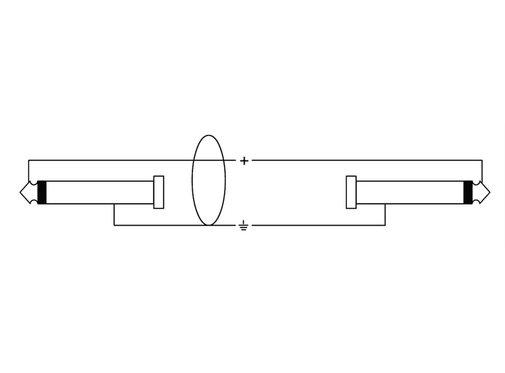 CORDIAL CFI3RR Instrumentkabel 3M