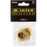DUNLOP 433P73 Ultex Sharp Plectrum (6-Pack)