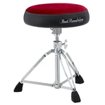 PEARL D-1500RST Roadster Drum Throne, Vented Round Seat Type W/Red