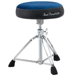 PEARL D-1500BLST Roadster Drum Throne, Vented Round Seat Type W/Blue
