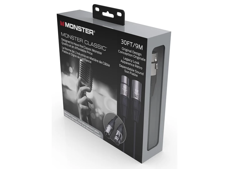 MONSTER Classic Microphone Cable 9M